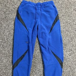 NWT bright blue loose joggers